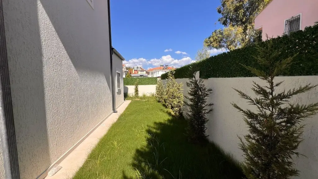 Mature garden